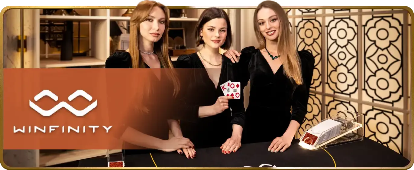 Người chơi tập trung vào bàn baccarat trực tiếp tại M88